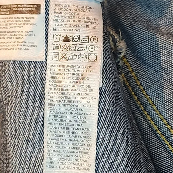 Levi's Blue Denim Jacket for Men - Picture 5 of 8